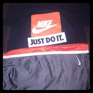 Boys t-shirt and shorts Nike outfit size 7